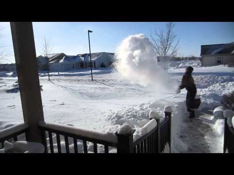Boiling water + Chicago cold= instant vapor