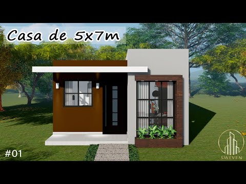 5x7 m house