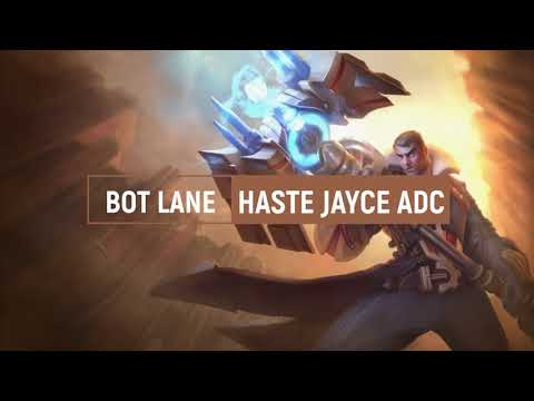 You'll love this Duskblade Haste build on Jayce in the bot lane(play as ADC)! CD流杰斯ADC超猛!! 妹子新手照样带飞!