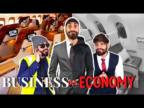Business Class Vs Economy Class (Comedy)