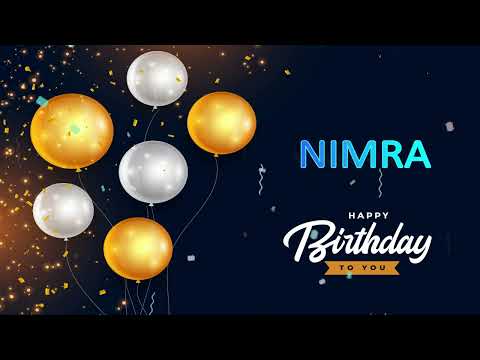 Happy Birthday Nimra
