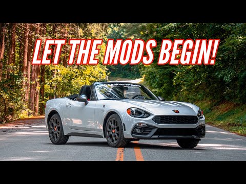 Fiat 124 Spider Abarth | Eurocompulsion Phase 1 Power Package Unboxing