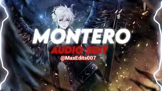 Cover art for Montero