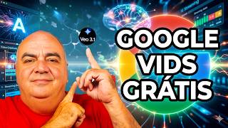 GOOGLE LIBERA VEO 3.1 GRATUITO DENTRO DO GOOGLE VIDS