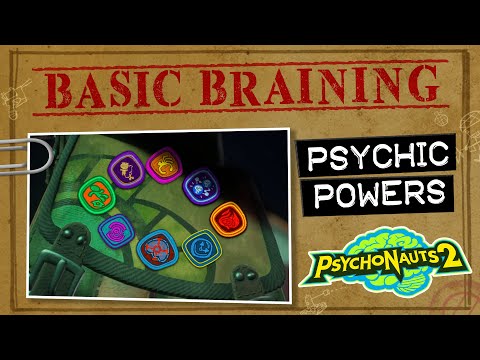 Psychonauts 2 Basic Braining Episode 2 - Psychic Powers