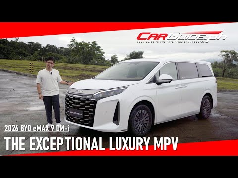2026 BYD eMAX 9 DM-i: Exceptional Luxury | CarGuide.PH