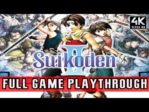 SUIKODEN 2 (1998) 100% FULL GAME | 108 STARS OF DESTINY + CLIVE QUEST / TRUE ENDING WALKTHROUGH【4K】