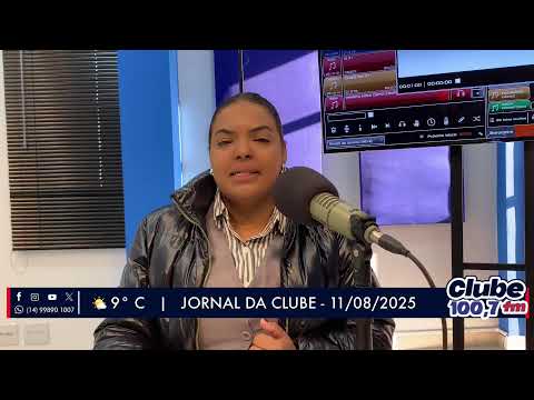 Jornal da Clube - 11/08/25 - Edição da Manhã