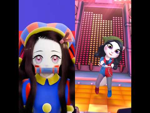 Pomini Nezuko Dance✨ #angela #pomini #pomininezuko