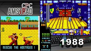Top 50 Amstrad CPC games of 1988 - in under 10 minutes