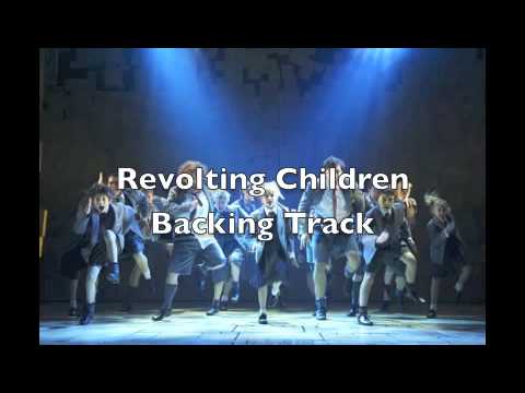 Revolting Children - Instrumental Backing Track - Matilda