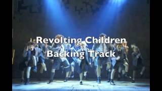 Revolting Children - Instrumental Backing Track - Matilda