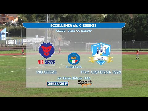 Calcio: Vis Sezze vs Pro Cisterna 1926 - highlights