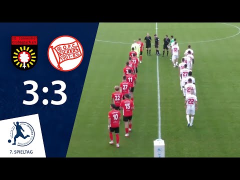 Heiße Schlussphase | SG Sonnenhof Großaspach - Kickers Offenbach | 7. Spieltag RLSW