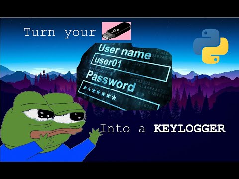 Regular USB? No, a Dangerous (but simple) Keystroke Logger- 10min. Python Code - HOXFRAMEWORK