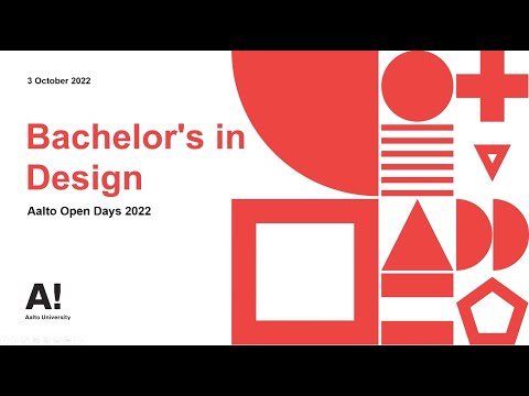 Bachelor's in Design – Aalto Open Days 2022