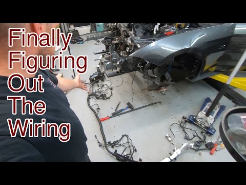 TT Mustang Engine Install Continued Pt4 Figuring out Wiring and Fuel System