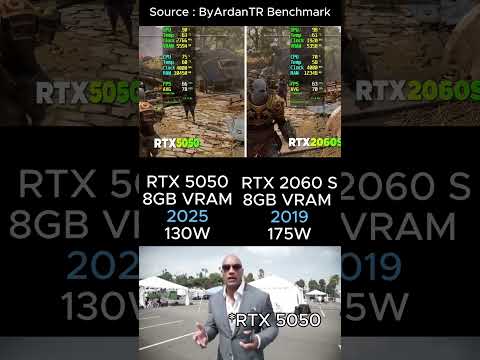 🔥 RTX 5050 Review vs RTX 2060 Super – Shocking Benchmark Results!