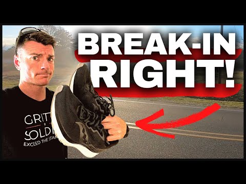 YouTube video about: How to break in running shoes?