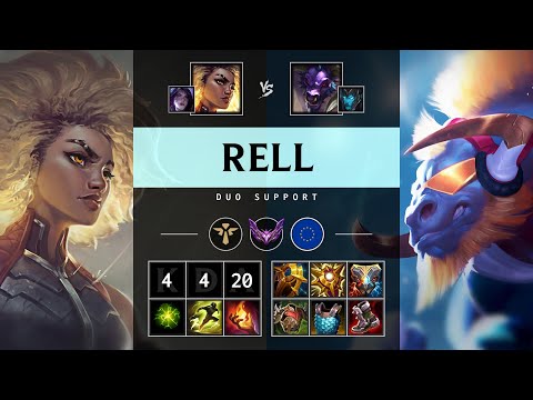 Rell Support vs Alistar - EUW Master Patch 25.S1.3
