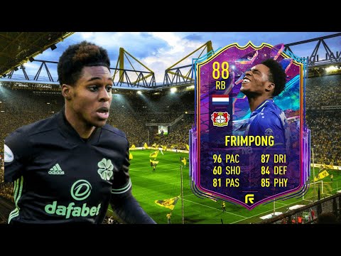 WORTH THE 12 TOKENS?? 88 FUTURE STARS FRIMPONG PLAYER REVIEW | FIFA 22 ULTIMATE TEAM