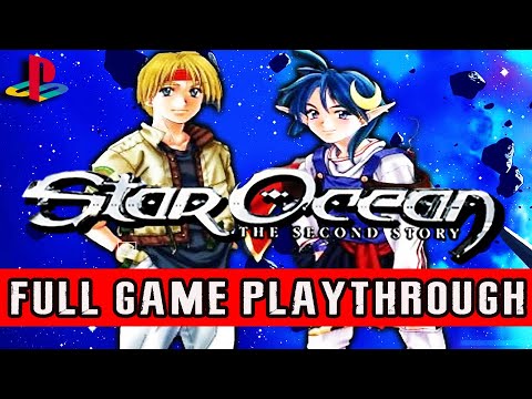 STAR OCEAN THE SECOND STORY (1998) - FULL GAME | Gameplay Movie Walkthrough【 FULL HD】