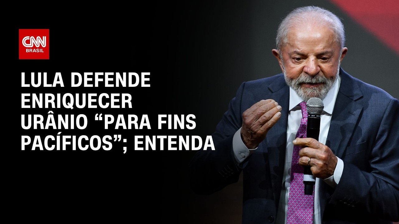 Eleições 2026: Lula defende enriquecer urânio “para fins pacíficos” | CNN PRIME TIME