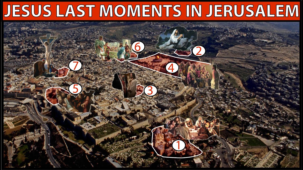 I walk from the Room of Last Supper to Gethsemane! Through the Kidron Valley!