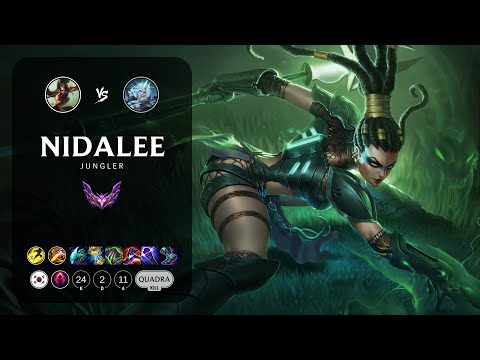 Nidalee Jungle vs Viego - KR Master Patch 13.13