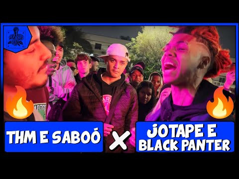 (RIMARAM MUITO 🔥) Jotapê e Black Panter x Saboó e THM | SEMI | 188ª Batalha do Ana Rosa