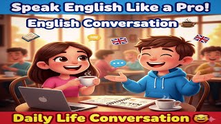 👉 Daily Life English Conversation | Arfa & Alex | Speak English Naturally & Fluently ☕