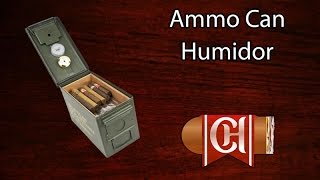 preview picture of video 'Ammo Can Humidor'