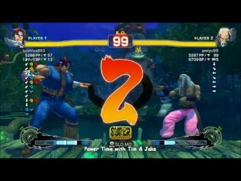 Super StreetFighter 4: Arcade Edition 2012 - sushiya893 (Hawk) vs Amiyu (Gen) - Xbox Live Match