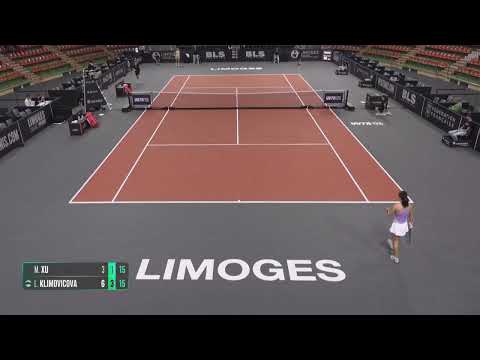 Mimi Xu [WC] (GBR) vs Linda Klimovicova (POL) // 3-6 3-6 // W125 Limoges // 1st Round