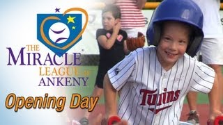preview picture of video 'Ankeny Miracle Field Opening Day'