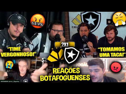 REAÇÕES dos BOTAFOGUENSES FURIOSOS com a DERROTA - CRICIÚMA 2X1 BOTAFOGO [REACT BRASILEIRÃO 2024]