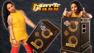 Video thumbnail for Mohini Dey Bass demos the MB58R CMD 102 PURE Markbass Combo by MarkbassAmps