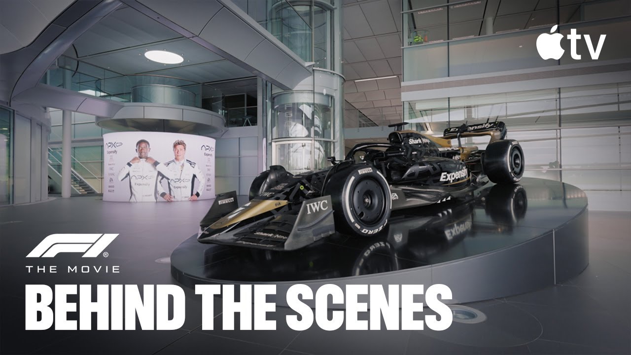 F1® The Movie — Filming on Location & Designing the Sets | Behind the Scenes | Apple TV