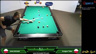 Grzegorz Tabor vs Jakub Michałek - Turniej Formuła B 1-3-5 Standard Maj 2021 - 1/8 Finału - klasa A