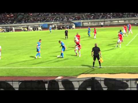 Niort - Monaco Coupe de la Ligue - Action Chamois Simulation Diaw