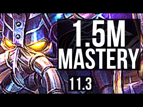 KASSADIN vs TALON (MID) | Rank 5 Kass, 7/1/9, 1600+ games, 1.5M mastery | KR Challenger | v11.3