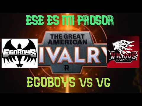 EGOBOYS VS VICIOUS GAMING - TGAR 2DA DIVISIÓN