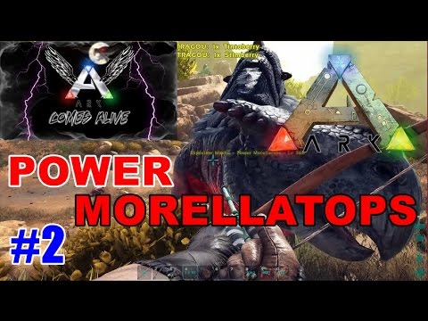 ARK Survival Evolved: Power Morellatops!
