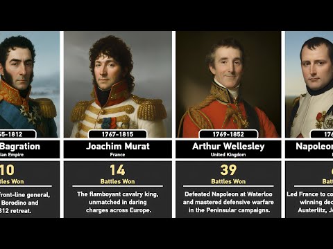Top 50 Military Commanders of the Napoleonic Wars (1792–1815)