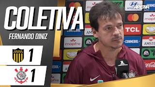 COLETIVA FERNANDO DINIZ | AO VIVO | Peñarol x Corinthians - Libertadores 2026