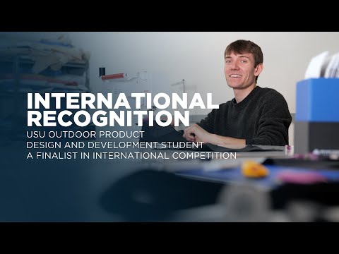 USU Outdoor Product Design and Development Student a Finalist in International Competition