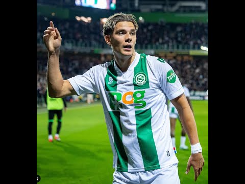 Brynjólfur Darri Willumsson first goal for Groningen (14.9.2024)