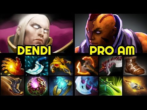 DENDI Invoker Try Hard Intense Game vs Counterpick Anti Mage 7.27 Dota 2