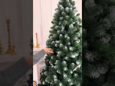 фото елка искусственная 220см ель новогодняя заснеженная 0