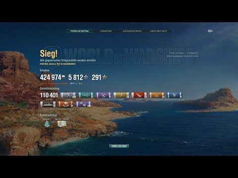 Schlachtschiff Scharnhorst - Kann auch im T9 Gefecht mithalten